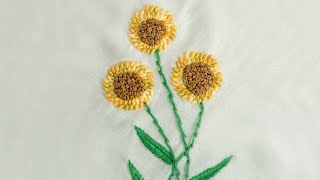 Hand Embroidery Stitches  Easy Pattern for Dresses  HandiWorks 17 [upl. by Nanahs]