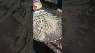 Lady finger crispy frylady finger recipe very healthy kids like very much [upl. by Aicenet]