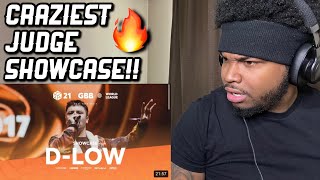 Dlow 🇬🇧  GBB 2021 WORLD LEAGUE  JUDGE SHOWCASE BEATBOX REACTION [upl. by Mommy]