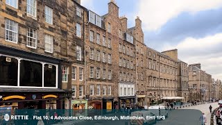 SCENEINVIDEO Flat 10 4 Advocates Close Edinburgh Midlothian EH1 1PS 2 [upl. by Ela]