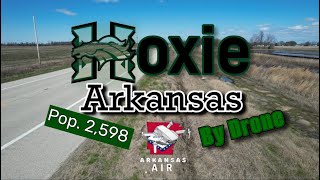 Hoxie Arkansas by Drone [upl. by Ennairak]