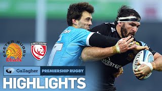 Exeter Chiefs v Gloucester  HIGHLIGHTS  Don Armand on Form  Premiership 202122 [upl. by Enaz]