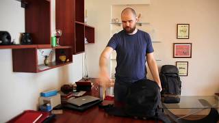 TRAVEL BACKPACK REVIEW Comparison for Decathlon Forclaz Travel 100 40l vs Travel 500 50l Video 24 [upl. by Parlin209]