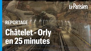 Ligne 14  le 24 juin vous pourrez prendre le métro pour aller à l’aéroport d’Orly [upl. by Rizan]