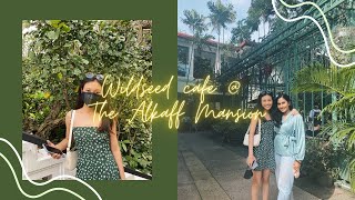 Wildseed Cafe  The Alkaff Mansion Aesthetic Vlog [upl. by Anahsek]