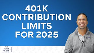 401k Contribution Limits for 2025 [upl. by Norihs749]