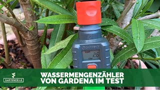 Gardena Wassermengenzähler im Test  Funktioniert der digitale Wasserzähler für den Gartenschlauch [upl. by Merl]