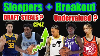 NBA Fantasy Basketball Sleepers Breakout Players 20242025 [upl. by Aohk]