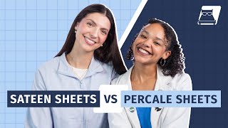 Sateen vs Percale Sheets  Which Should You Pick [upl. by Dang]