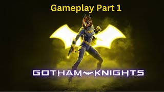 Gotham Knights Gameplay As Batgirl Part 1 Dr Kirk Langstrom Hard Diffculty [upl. by Horace163]