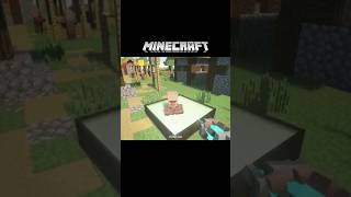 Melting Minecraft Villager In Vat Of Acid LISTEN TO THE SIZZLE 😂 shorts minecraft [upl. by Mulford580]