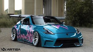 Bagged Nissan 370Z  Artisa Elders [upl. by Ylhsa]