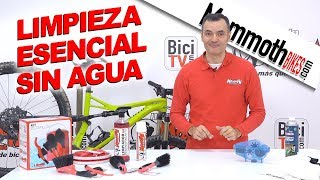 Cómo limpiar una bicicleta sin agua Zonas esenciales [upl. by Ellerud501]