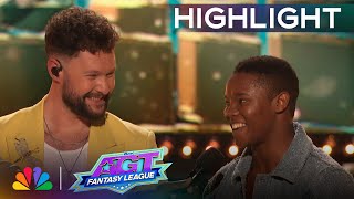 Calum Scott and Musa Motha collab to quotYou Are The Reasonquot  Finale  AGT Fantasy League 2024 [upl. by Sev479]