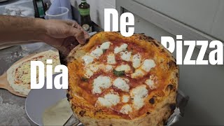 Pizza Napoletana feita em CASA para venda  rotina de produção [upl. by Ardnekan462]