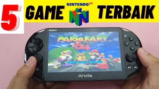 SERU Nyobain Main 5 Game Terbaik Nintendo 64 di PS Vita pake DaedalusX64 untuk 2024 [upl. by Seta]