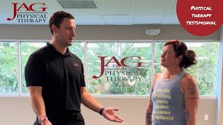 Thérèsas Physical Therapy Testimonial at JAG PT [upl. by Eidnew]