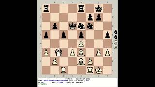 CS Tal 2 vs Stockfish 17  Mieses Indian Defense chess [upl. by Yaakov844]