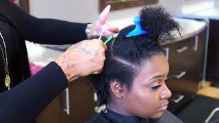 Short Haircut Tutorial follow IG madaboutmeechie [upl. by Farrand218]