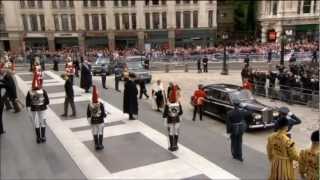 Diamond Jubilee  National Service of Thanksgiving St Pauls Cathedral  Part 1 of 2 [upl. by Lida204]