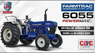 New Farmtrac 6055 T20 60hp new features amp updates 2024 model [upl. by Murtha632]