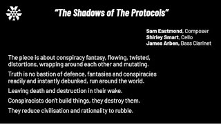 The Shadows of The Protocols with Shirley Smart cello amp James Arben bass clarinet [upl. by Brier]