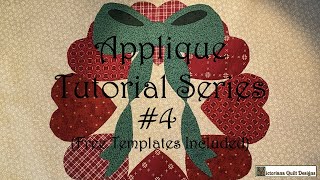 Appliqué Basics Tutorial Series – Episode 4 handstitching [upl. by Raffin557]