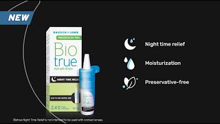 Biotrue Night Time Eye Gel Drops [upl. by Ambros]