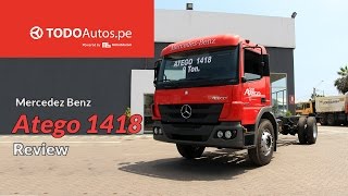 Mercedes Benz Atego 1418 review en Perú ​​ TODOAutospe [upl. by Salvadore]