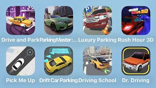 Drive and Park Parking Master Luxury Parking Rush Hour 3D and More Car Games iPad Gameplay [upl. by Audun980]