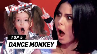 Incredible quotDANCE MONKEYquot covers in The Voice Kids [upl. by Hokanson]