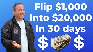 How to Flip 1000 into 20000 in 30 Days  David Meltzer [upl. by Frear]