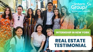 Internship in New York  Real Estate Testimonial  Eyals Experience [upl. by Nerua]