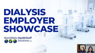 Dialysis Employer Showcase webinar replay May 3 2023 [upl. by Stanleigh]