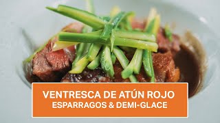 RECETA VENTRESCA DE ATÚN ROJO [upl. by Annadiana]