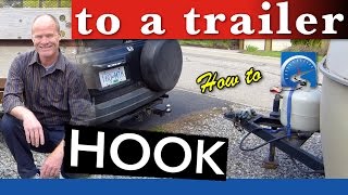 How to Hook to A Trailer with a Ball Hitch  Trailering SMART [upl. by Rehpotsyrhc684]