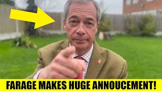 Nigel Farage Makes HUGE Announcement That Changes Everything For REFORM [upl. by Eelsew708]