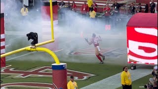 Levi’s Stadium goes CRAZY for 49ers starting defense 😤 [upl. by Eneri33]