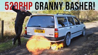 This 520BHP 2JZ Swapped Volvo 940 is INCREDIBLE [upl. by Jerry]