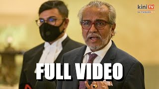 Full Video Najib vs Malaysia  Lawyer Shafee Abdullahs press conference [upl. by Asyral]