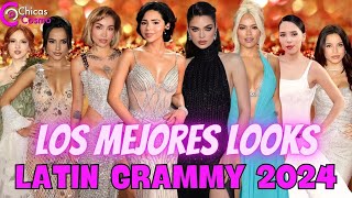 ESTOS FUERON LOS MEJORES LOOKS DE LOS LATIN GRAMMY 2024latingrammy [upl. by Cumine340]