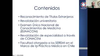 Clase EUNACOM y Procedimientos de Reconocimiento y Revalidación de Títulos Extranjeros [upl. by Adiam613]