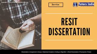 The UK Dissertation Resitting or Resubmission Writing Help UK [upl. by Bywaters]