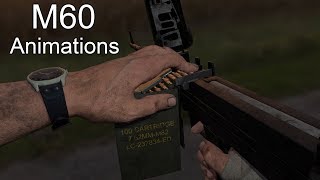 Fo4 M60 Animations Mod Release [upl. by Daloris]