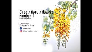 Cassia fistula flowers number 1 [upl. by Maynard]