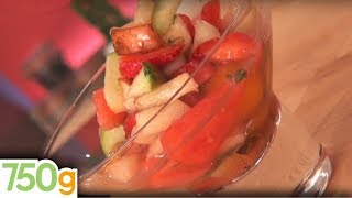 Recette de Salade de fruits rapide  750g [upl. by Nohsar]