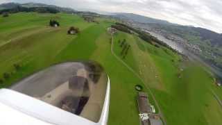 Arcus E 22  Merlischachen  Scenic Flight  RC  GoPro Hero Black 3 [upl. by Pauletta846]