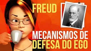 FREUD 03 – ANSIEDADE E MECANISMOS DE DEFESA DO EGO [upl. by Onstad]