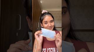 FACE WAXING ROUTINE youtubeshorts shorts waxing [upl. by Ynaiffit448]