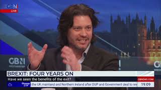 Dr Mike Galsworthy debates Brexit with Nigel Farage [upl. by Aicirt500]